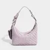 Bolsa para Lonchera de Mano Tejida a Mano de Moda, Bolso de Hombro Cruzado de Cuero Suave Versátil de Diseño de Nicho de Alta Gama para Mujer