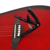 Capotraste de Modulação para Guitarra Acústica Clássica Elétrica Liga Metálica Universal Multifuncional Capotraste Acessórios para Guitarra