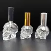 Botellas de Spray para Perfume con Forma de Calavera, Botellas Gotero para Aceites Esenciales, Botellas Dispensadoras de Loción y Agua Floral, Varias Botellas Pequeñas de Muestra para Líquidos