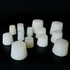 Tapón de silicona de grado alimenticio cónico resistente a altas temperaturas de 8 mm con agujero No. 3-14 tapón para vino de elaboración propia tapón de vino comercio exterior