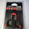 Conjunto de Travas TB-011 Especial para Sapatilhas de Bicicleta de Estrada Equipamento de Ciclismo Vermelho e Amarelo Duas Cores Opcionais Pedais 6 Graus