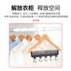 Pinza de Ropa de Velcro Portátil Amazon Pinza de Ropa Plegable para Viaje Perchero de Tela Plegable para Baño