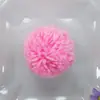 Pelota de Felpa Estándar de Lana de 7 cm Pelota DIY Hecha a Mano Accesorios para Ropa Caja Bufanda Accesorios para Zapatos y Sombreros 1 Pieza