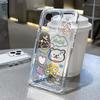 Lindo Graffiti Adecuado para Funda de Teléfono Iphone14 13Pro Apple 12 Mujer 11 Lindo Xsmax Transparente 8P Silicona