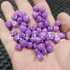 Contas Soltas Violeta Púrpura Estilo Vintage, Contas Cilindricas de Pedra Quartzo Púrpura, Contas Espaçadoras, Contas para Acessórios de Joias Lulutong