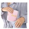 Nova bolsa de armazenamento de tampão de veludo coreano para uso externo, bolsa pequena de reserva para toalha íntima, atacado disponível, porta-moedas