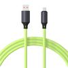 Cable de datos de carga rápida de silicona aleación de zinc carga rápida 66W línea única para Apple lightning Huawei tipo-c