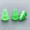 Acessórios de Joias de Porcelana de Gelo Jade Padrão de Flor Cabaça Atacado de Alta Qualidade, Pingentes Pequenos de Pedra de Jade Acessórios Manuais DIY Costura
