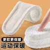 Plantillas térmicas de invierno para hombre, con una sensación suave y acolchada, forradas de felpa y engrosadas para protección contra el frío, absorbentes del sudor y resistentes al olor para mujer, disponibles al por mayor y dropshipping