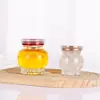 Botellas de vidrio de gran capacidad para miel y nido de pájaro, botellas para porciones listas para comer, para conservación fresca en el hogar, resistentes a altas temperaturas, frascos herméticos, botellas vacías para mermelada y verduras