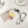 Perro de línea puede ser juego de tarjetas de perro tarjeta escolar tarjeta de autobús tarjeta de comida tarjeta de fábrica tarjeta de puerta tarjeta de autobús llavero cuerda larga para colgar en el cuello