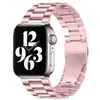Adequado para pulseira de aço inoxidável Apple Watch1/2/3/4/5 pulseira de três elos pulseira Apple 6/7iWatch