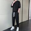 Traje nuevo 2025 Chaqueta de primavera y otoño para hombre Traje deportivo casual para hombre Sudadera de cuello redondo para hombre Pantalones casuales