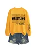Sudadera Casual Cómoda para Mujer con Estampado de Brazo de Tía Luchadora Mi Amazon Ebay Sitio Independiente