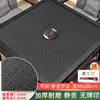 Mantel de Mahjong, Accesorios de Mantel para Máquina Automática de Mahjong, Diseño de Piel de Vaca, Engrosado, Sin Fichas Impresas, Tapete de Tela de Mahjong para Mesa