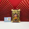Oro Puro 999 Carpa de la Fortuna, Dios de la Riqueza, Adornos de Fortuna y Tesoro, Bendición y Regalo, Marco de Fotos, Adornos Decorativos, Regalos Nuevos