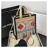 Bolsos para Mujer 2026 Otoño Nuevo Estilo Étnico Bolso de Hombro Moda Tendencia Bordado Borla Bolso de Mano Venta al por Mayor