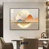 Nova caixa de medidor de eletricidade com pintura decorativa para cobrir a caixa de interruptores elétricos, arte de parede para restaurante, mural moderno minimalista hidráulico sem perfuração