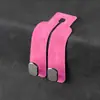 Gancho para coche gancho pequeño de almacenamiento en el respaldo del asiento de coche gancho trasero metálico multifuncional para coche de gamuza