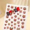 Pegatinas para uñas de rosa estilo japonés pegatinas adhesivas para uñas león de Año Nuevo pegatinas para uñas de Año Nuevo pegatinas para uñas pegatinas para uñas