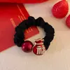 Accesorios para el Cabello de Año Nuevo para Niños de Alta Elasticidad, Ligas para Cola de Caballo Lindas, Bandas Elásticas Duraderas para el Año del Caballo