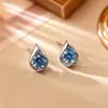Brincos de Zircônia Brilhantes com Design Criativo, Brincos de Moda Simples e Sofisticados, Unissex e Versáteis, Acessórios da Moda Tendência Estilo Celebridade da Internet