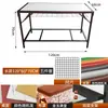 Mesa de Fogo Dobrável Retangular Doméstica Multi-Funcional Grelha de Fogo Mesa de Aquecimento de Inverno Uma Mesa Multi-Uso Mesa de Centro Mesa de Aquecimento Elétrico