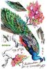 SK9153 calcomanía de pared personalizada pintada a mano rama de pavo real pintura a tinta calcomanía de pared decorativa de fondo para dormitorio oficina liquidación