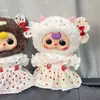 [Solo para Ropa de Bebé] Bebé de Tres Años Muñeco de Peluche Grande de Vinilo 400% Ropa de Bebé Vestido de Primavera Traje Dulce y Lindo