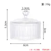 Frasco de Cristal Transparente, Dulcero con Forma de Yurta, Decoración de Mesa para Banquete de Bodas Fiesta, Taza para Snacks, Dulcero de Boda