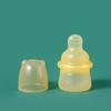 Biberón de Silicona para Alimentación Líquida de Bebé, Alimentador de Jugo Tipo Exprimidor, Bolsa de Malla para Morder Frutas y Verduras, Artículos para Mamás y Bebés, Biberón para Alimentación Líquida