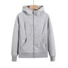 Chamarra deportiva de buceo europea y americana con terciopelo para mujer, cárdigan con capucha, top de yoga, ropa de entrenamiento para exteriores, para correr, fitness para mujer