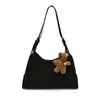 Moda Retro Bolso de Mujer para Viajes Transfronterizo Nuevo Estilo Versátil Bolso de Hombro Textura de Cuero Suave Gran Capacidad Bolso de Hombro