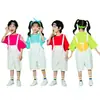 Traje de Shorts con Tirantes para Niños Color Graduación Ropa de Clase Estudiantes de Primaria Coro de Graduación Danza Equipo de Porristas