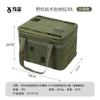 Bolsa de armazenamento de grande capacidade para exterior 30L Conjunto de panelas, utensílios de cozinha, tanque de ar anticolisão, bolsa de armazenamento, bolsa de piquenique para acampamento, utensílios de mesa para exterior