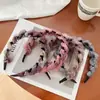 Diadema antideslizante de malla con cuentas de caña alta para mujer, accesorio para el cabello para lavarse la cara, accesorio de cabello versátil de moda para recoger el cabello suelto, venta al por mayor y dropshipping