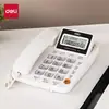 Teléfono Deli 781 con Garantía, Teléfono de Oficina con Cable, Sin Batería, Identificador de Llamadas, Teléfono Fijo, Dropshipping Disponible