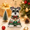 Llavero de Pintura de Diamantes DIY Navideño, Colgante de Animales Lindos con Arte de Diamantes, Decoración Hecha a Mano con Pedrería, Regalo Navideño Transfronterizo