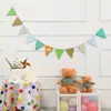 # Festa de Aniversário Feliz Crianças Primeira Festa de Aniversário Decoração Bandeira de Aniversário Cordão de Bandeirinhas Cenário Layout Bandeira Pendurada Bandeira Colorida Lote