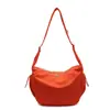 Bolso Informal de Moda de Gran Capacidad en Tela de Nylon, Elegante Modelo Nuevo para Primavera y Verano, Bolso Cruzado de Hombro Único de Color Sólido de Moda para Mujer