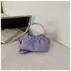 Nuevo Bolso de Mujer Primavera 2026: Elegante, Gran Capacidad, Cierre de Cordón, Informal, Sencillo, Bolso Cruzado de un Solo Hombro