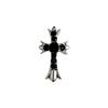 Transfronterizo Caliente Nuevo Cruz Croheart Aleación Serie Diamante Joyería para Uñas Estéreo Accesorios de Decoración para Uñas