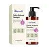 El Shampoo Hidratante y Suavizante de Cebolla Gleamxi limpia e hidrata el cabello, dejándolo con un aroma fresco, brillo y una textura suave y fácil de peinar.