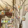 Etiqueta Colgante de Decoración para Fiesta de Pascua Nueva Transfronteriza Conejo de Pascua Decoración de Carnaval Colgante de Huevo