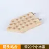 Brinquedo de Mastigar Cortiça para Papagaio Peônia Pele de Tigre Fênix Negra Alívio do Tédio Brinquedo de Cortiça Educacional para Pássaros Suprimentos para Animais de Estimação