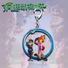 Impresión Plana 2D Animales Locos 2 Imán para Refrigerador Nick Judy Llavero Acrílico Mochila Colgante Lindo