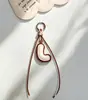 Chaveiro Criativo do Alfabeto Inglês de 26 Letras Pingente com Nome de Casal Amuleto de Sorte para Bolsa Letra da Sorte Presente Pequeno Requintado