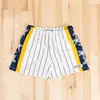 Pantalones Cortos de Malla BKTSQD Serie Estrella Europeos y Americanos para Hombre Verano Holgados Tallas Grandes Secado Rápido para Correr Fitness Baloncesto