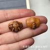 Xizang reflujo material viejo hueso de camello tarjeta vieja hecha a mano colgante con cuentas DIY texto juego cuentas de Buda accesorios de joyería pulsera collar