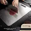 Tábua de corte grande para vegetais doméstica cozinha multifuncional dupla face anti-mofo mesa de rolar